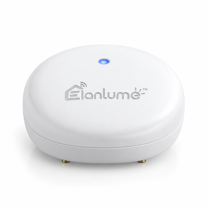 Elanlume™ Smart Home Gateway Bridge – Compact Wireless Hub for Compatible Sensors, Controls & Home Automation