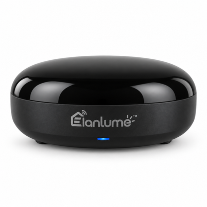 Elanlume™ Smart IR Remote Controller – All-in-One App-Controlled Infrared Hub for TV, Air Conditioner, Fan & Home Entertainment Devices
