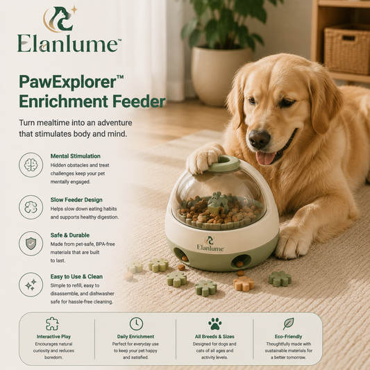 Elanlume™ PawExplorer Enrichment Feeder
