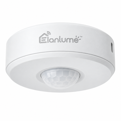Elanlume™ Ceiling-Mount Smart Motion Sensor – Indoor PIR Occupancy Detector for Automatic Lighting, Hallways, Closets & Smart Home Routines