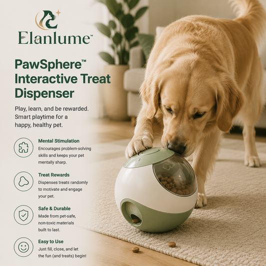 Elanlume™ PawSphere Interactive Treat Ball